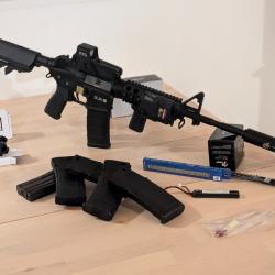 Airosft M4a1 Specna Arms Sa-e03 Edge Upgrade + Accessoires  Comme Neuf