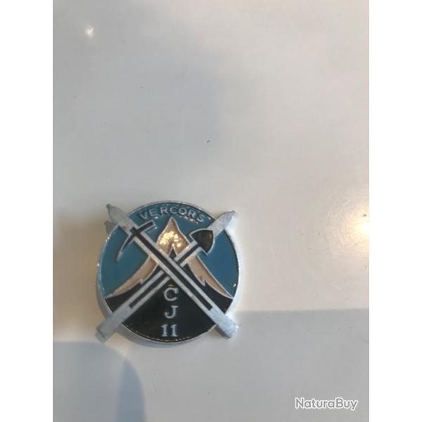 Insigne chantier de jeunesse groupe vercors ww2 cjf