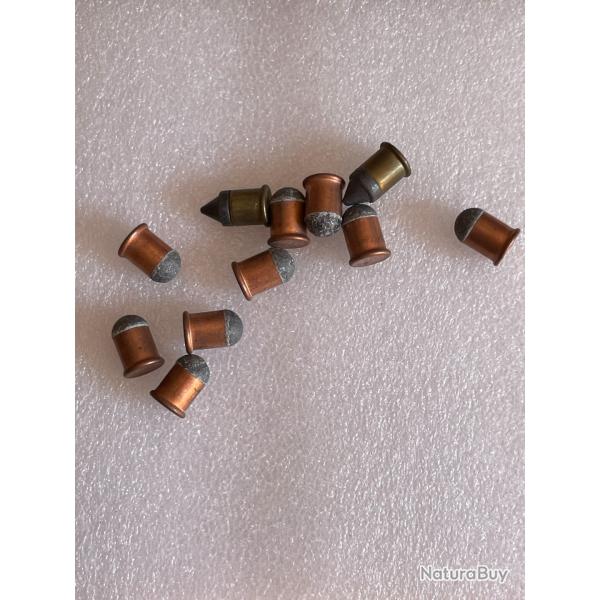 11 balles de 9 mm flobert