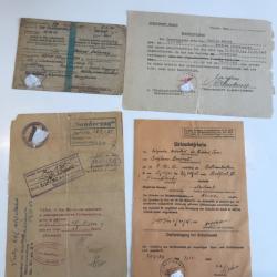 Lot document allemand ww2