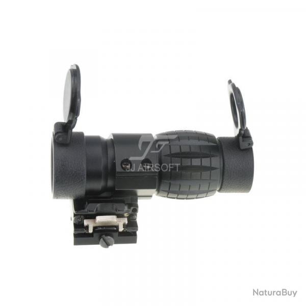 JJ Airsoft Magnifier 4x pour Eotech (BK)