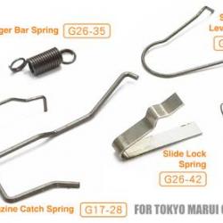 Guarder Lot de Ressorts Renforcés pour Glocks Tokyo Marui