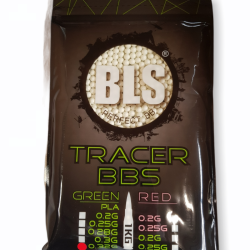 BLS Billes Bio Tra&ccedil;antes vertes 0.32g (Sac de 1 kg)