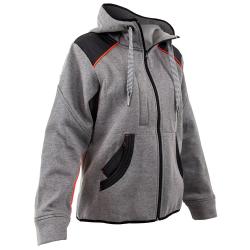 Blouson de travail Femme molletonné Gris