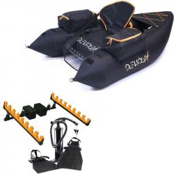 Float tube Devaux CAP-V2000 Noir+ Kit