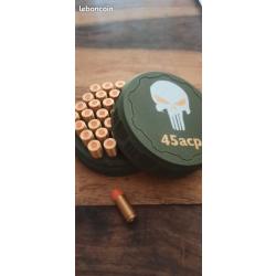 Boîte à munitions 45acp, étanche, robuste, empilable, Kaki blanc laiton, 1911 Taurus