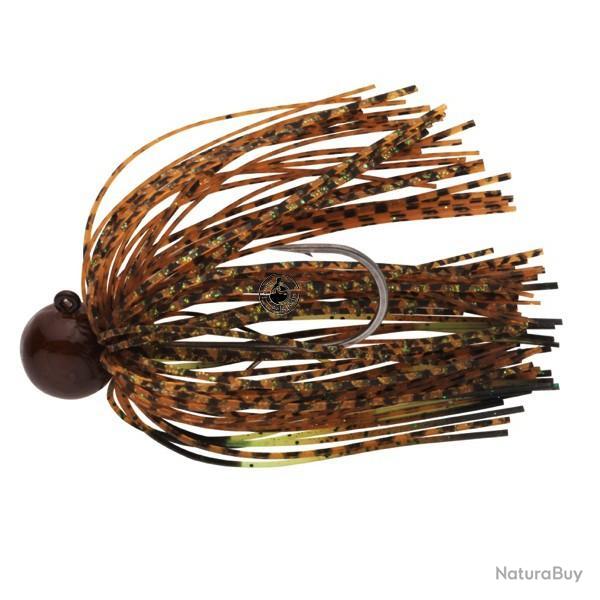 Leurre Daiwa Tournament Rubber Jig SAQ SAS RH 10g Light Brown / Brown / Brown Yellow