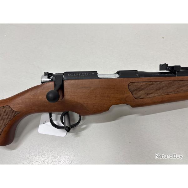 !! NEUF !! CARABINE A VERROU HATSAN ESCORT BOIS CALIBRE  22LR 1/2-20 2 CHARGEURS
