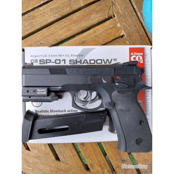Cz sp-01 shadow bille d'acier