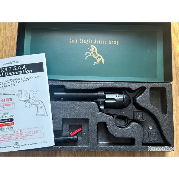 Airsoft Tanaka Colt SAA 4''3/4 Pegasas II gaz