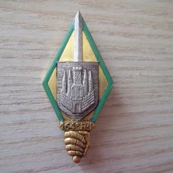 insigne militaire collection 164e R&eacute;giment d'Infanterie dissolution 1990