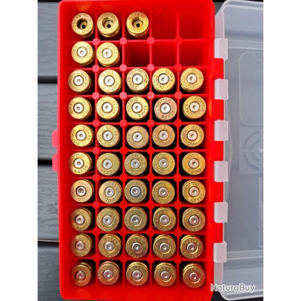 Lots de 124 tuis 6.5x55 SE - tirs 1 fois