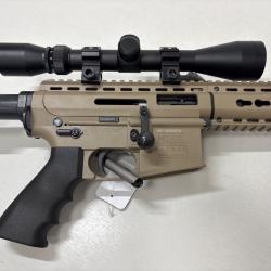 !! NEUF !! PACK CARABINE DEEP  PALLAS BA15 CARABINE 22 LR ADAPTATEUR + SILENCIEUX + LUNETTE  3-9x40