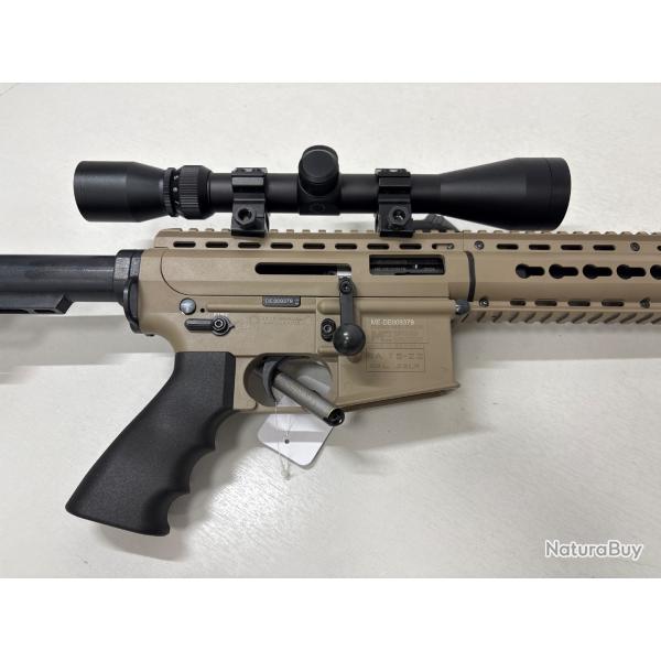 !! NEUF !! PACK CARABINE DEEP  PALLAS BA15 CARABINE 22 LR ADAPTATEUR + SILENCIEUX + LUNETTE  3-9x40