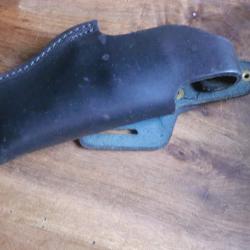 etui holster cuir N 3 pouces  vintage