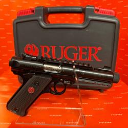 Pistolet RUGER MARK IV TACTICAL .22LR 4.40" 10 CPS BRONZE Filete 1/2-28