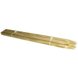 10 tuteurs tomates bois autoclave 120 x 2 cm