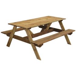 Table pique-nique bois 160 x 132 x 71 cm