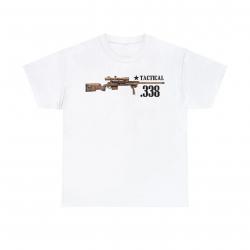 Chris Kyle The Legend Tactical .338 Sniper Rifle T-Shirt 100% Cotton O-Neck Short Sleeve Summer Casu