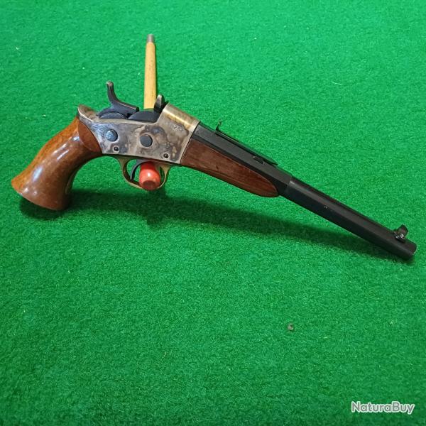 PISTOLET UBERTI MODELE ROLLING BLOCK CAL 22 LR CAT B