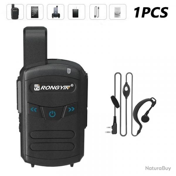 Talkie-walkie RONGYING A5 Type-C BF-T20 - Headset
