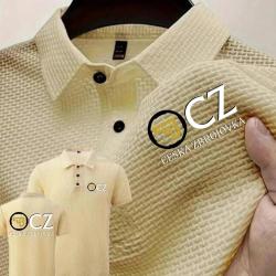 Summer New Men POLO Shirts T-Shirt CZ Ceska Zbrojovka Firearms High End Ice Silk Mesh Men's Short-Sl