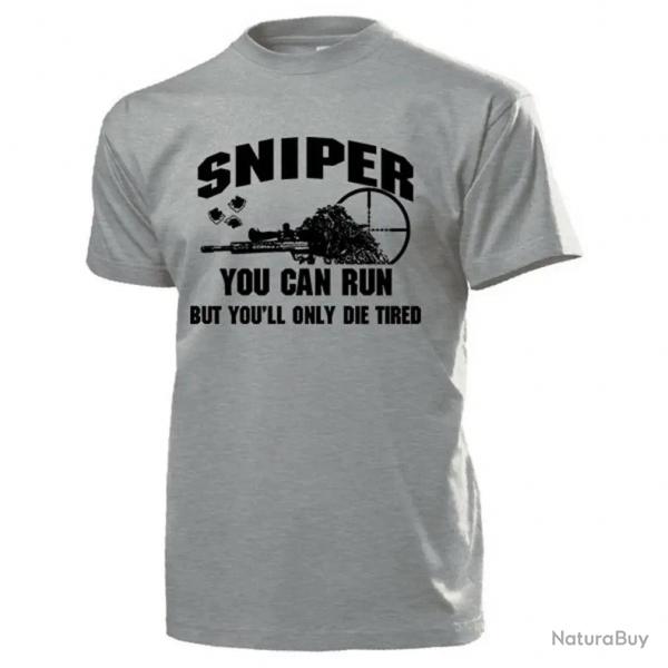 T-shirt sniper USMC manches courtes - L
