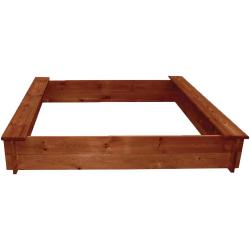 Bac à sable bois 120x120 cm