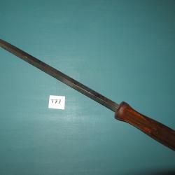 Tournevis long plat pour crosse-(rep T77)
