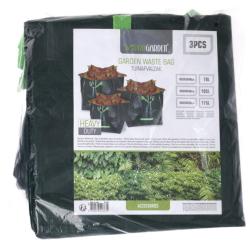 Lot de 3 Sacs de jardin 70 L - 105 L - 175 L