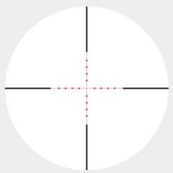 VANTAGE IR - Low profile, capped turrets 4-12X50 1", IR Mil Dot
