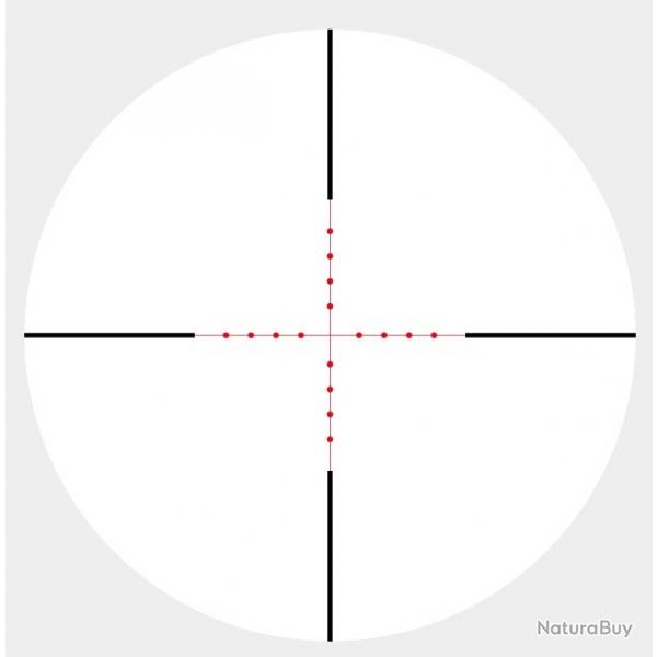 VANTAGE IR - Low profile, capped turrets 4-12X50 1", IR Mil Dot