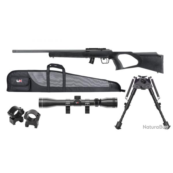 Pack Carabine Rgent RBA1 + lunette 3-9x40 et accessoires