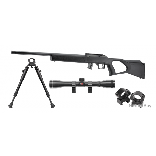 Pack Carabine Rgent RBA1 + lunette 4x32 + bipied