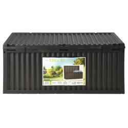 Coffre de rangement jardin polypropylène 115 cm
