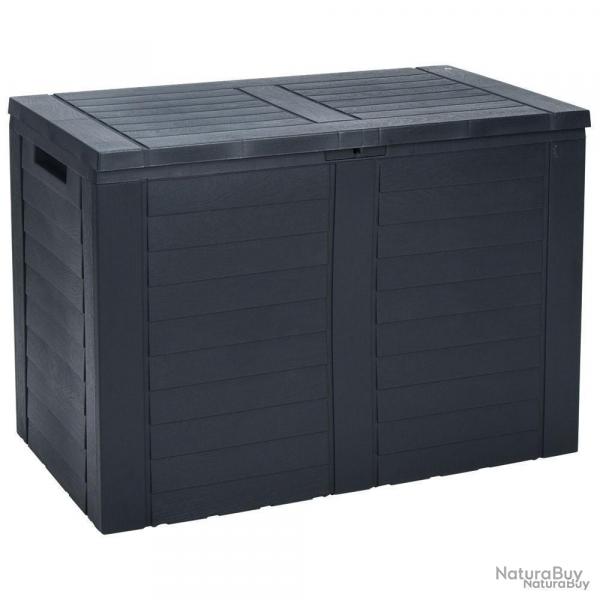 Coffre de rangement jardin 170 L - 75x44x53cm