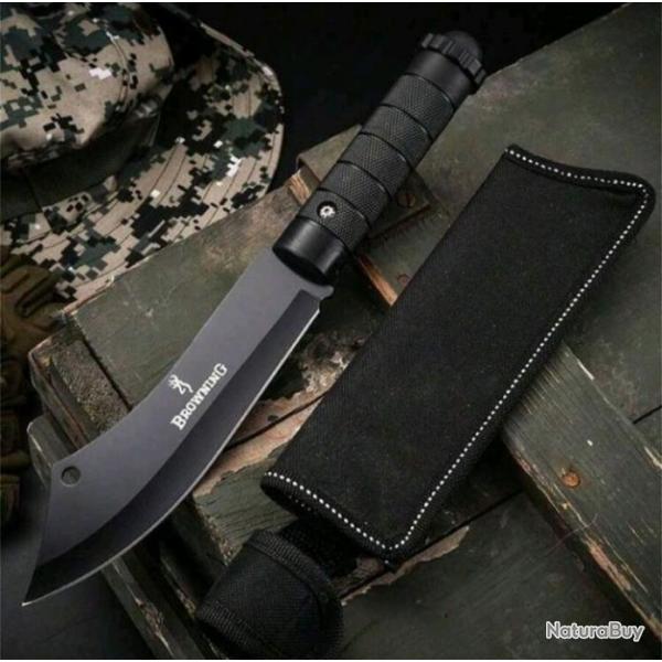 Couteau-machette de survie BROWNING 1 sans prix de rserve, IMBATTABLE !!!