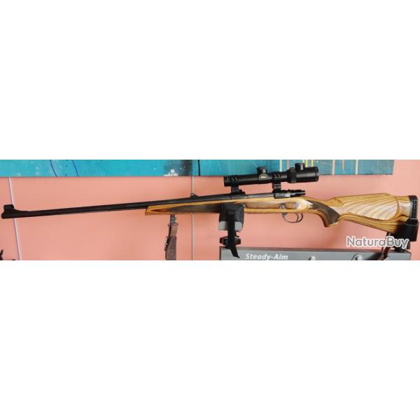 Carabine de chasse systme Mauser fabrication Remington 798 . calibre 375 H&H MAG + lunette NIKON