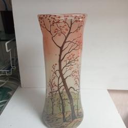 vase Legras 1900 hauteur 28 cm diamètre 12 cm super état