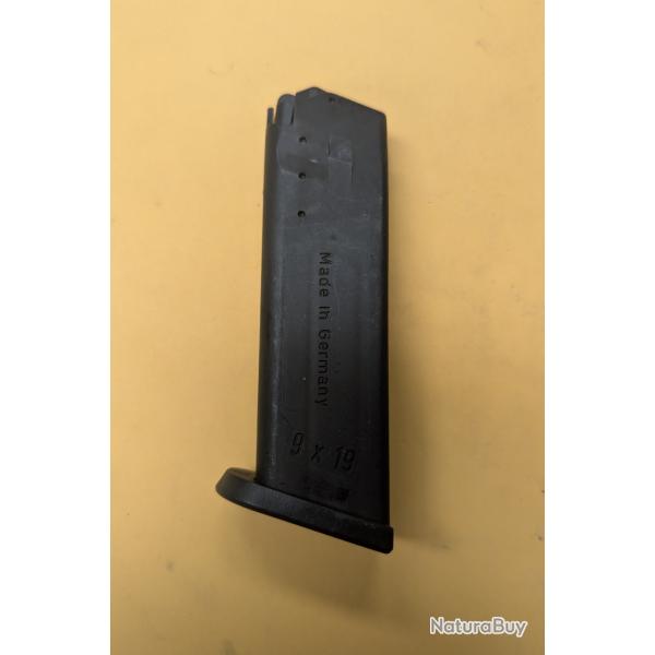 Chargeur pistolet HK USP 9 mm noir neuf