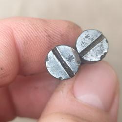 Paire de vis de boîtier pour Mauser 98 type argentin 1909
