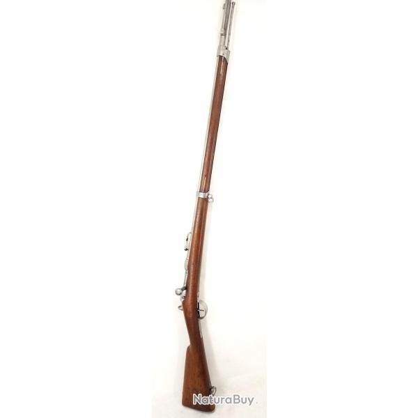 FUSIL INFANTERIE CHASSEPOT MODELE 1866 MANUFACTURE IMPERIALE MUTZIG 1869 CALIBRE 11MM - FRANCE SECON