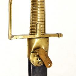 SABRE INFANTERIE DE GRENADIERS MODELE 1767 COMPAGNIE D'ELITE Louis XV MARQUE E.N°17 - FRANCE ANCIENN