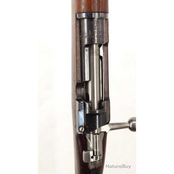 FUSIL MAUSER 1896 TIR SPORTIF TAR CARL GUSTAFS M96 GEVARSFAKTORI 1899 CALIBRE 6.5X55 SE - SUEDE XX 