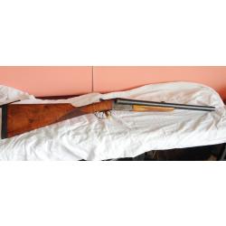 Fusil artisanal espagnol Ignacio Ugartechea calibre 12/70, canons de 46 cm