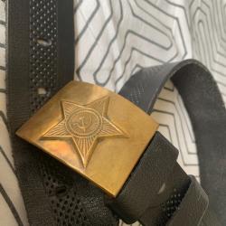 Boucle de ceinture russe soviétique cccp