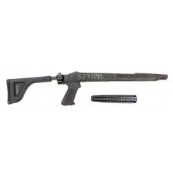 Crosse pliante Choate ABS pour carabine USM1 avec garde main métal (3)