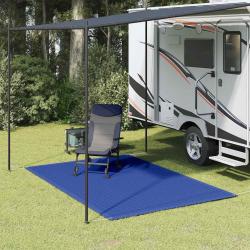 Tapis de tente 200x300 cm Bleu PEHD