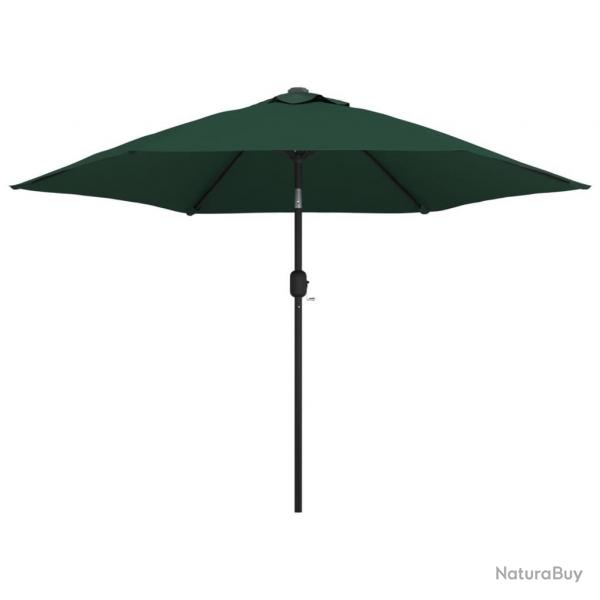 Parasol vert 3 m mt en acier