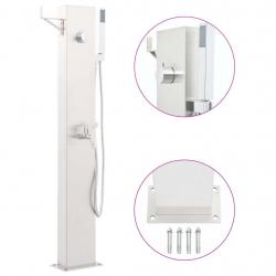 Robinet de douche de jardin 110 cm Acier inoxydable